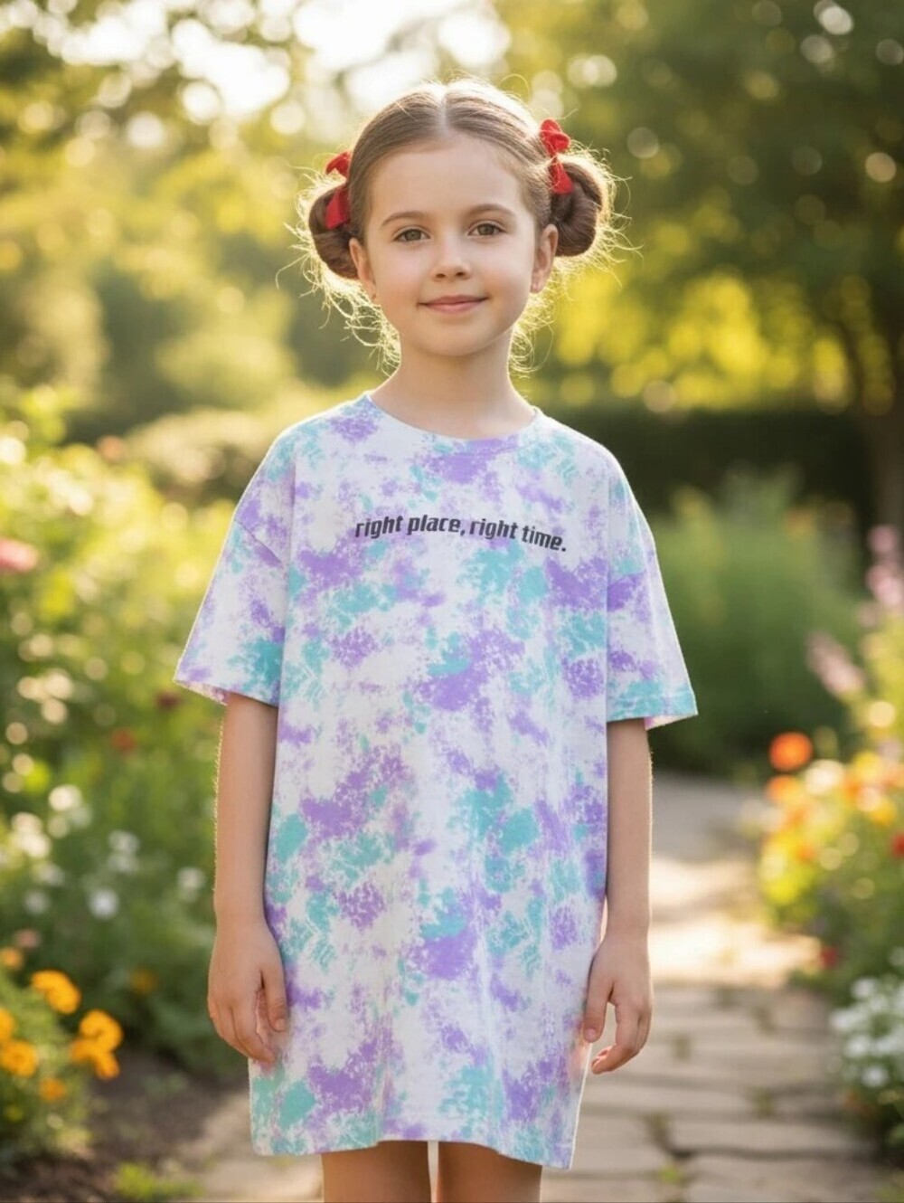 Right Place, Right time Tie Dye T-shirt